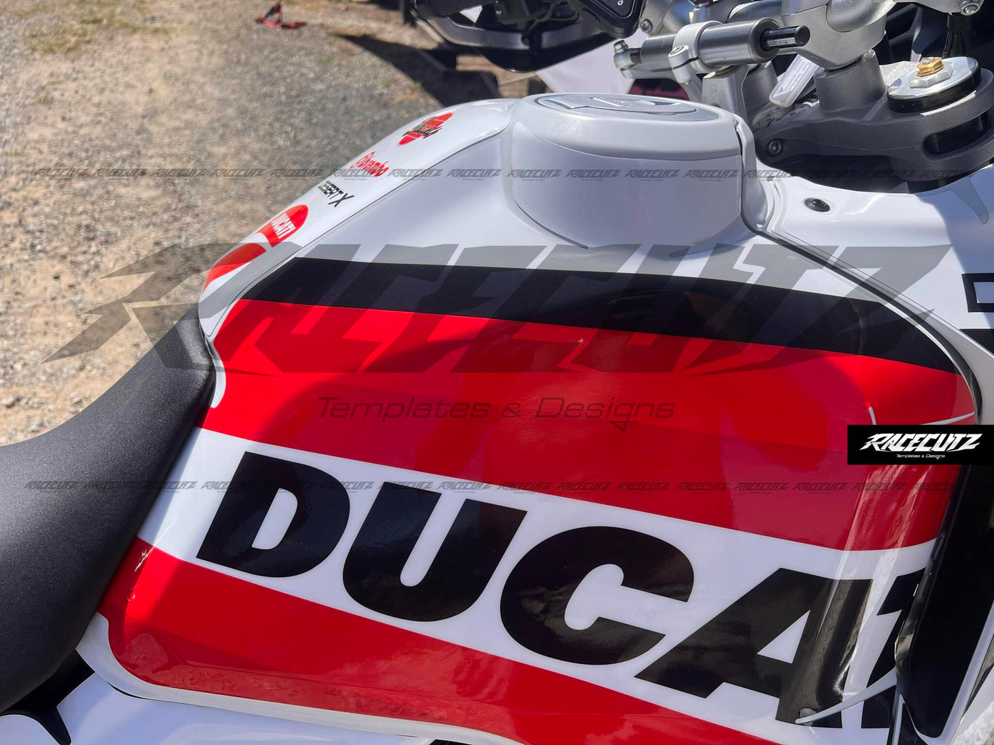 DUCATI DESERTX 2022-2025 TEMPLATE