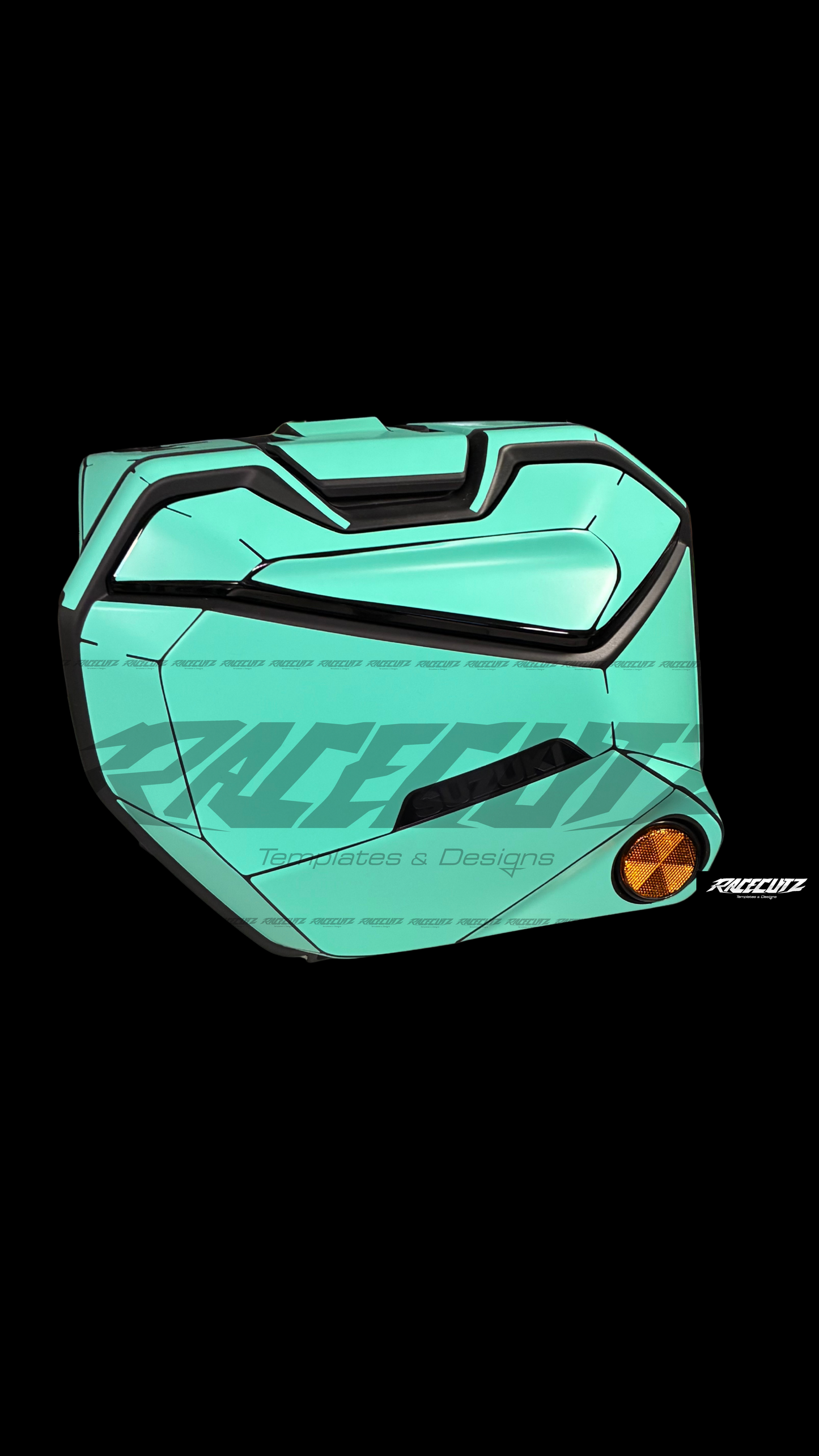 SUZUKI GSX-S 1000 GX 2024-2025 & GSX-S 1000 GT 2022-2025 PANNIERS TEMPLATE