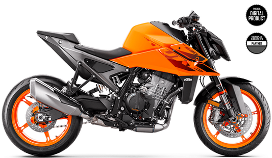 KTM 990 DUKE R 2024-2026 TEMPLATE