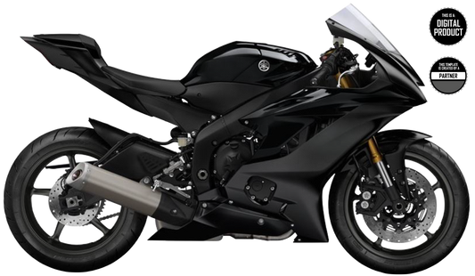 YAMAHA R6 2017-2026 MAC RACING FAIRINGS TEMPLATE