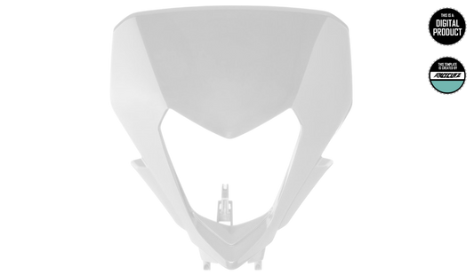 SHERCO SE & SEF 2024-2026 HEADLIGHT MASK TEMPLATE