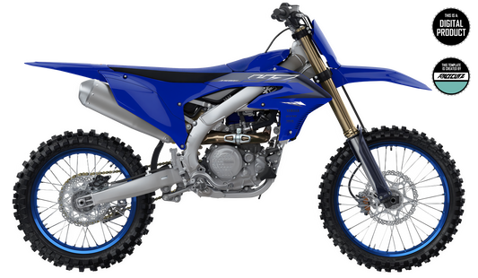 YAMAHA YZF 250 2024-2026 & 450 2023-2026 & FANTIC XXF 250 250-2026 & XXF 450 2023-2026 FRAME TEMPLATE