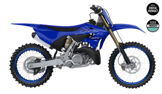 YAMAHA YZ 125&250 2022-2026 - FRAME TEMPLATE