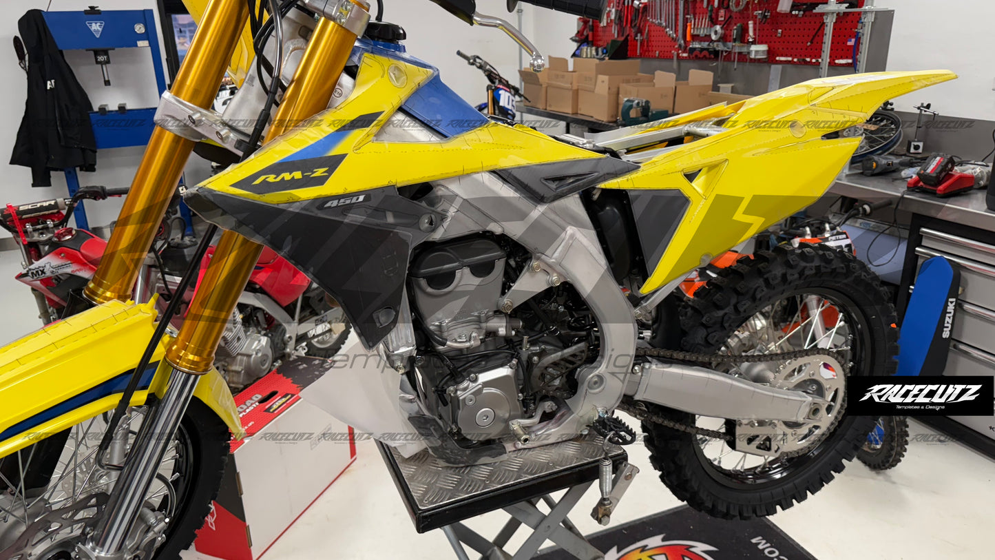 SUZUKI RM-Z 250 2019-2026 & 450 2018-2026 TEMPLATE