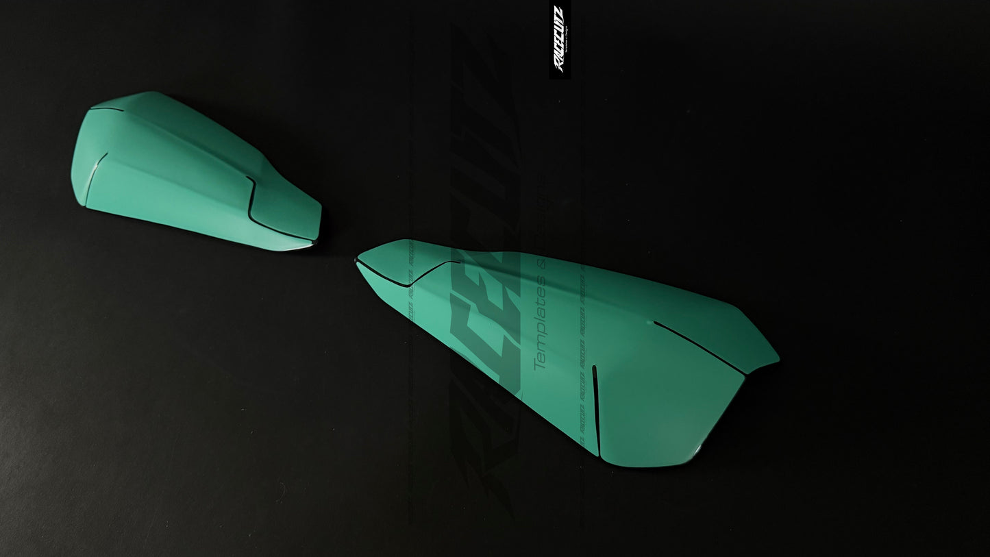 TRIUMPH TF 250 & 450 E+X+C 2024-2026 HANDGUARDS TEMPLATE