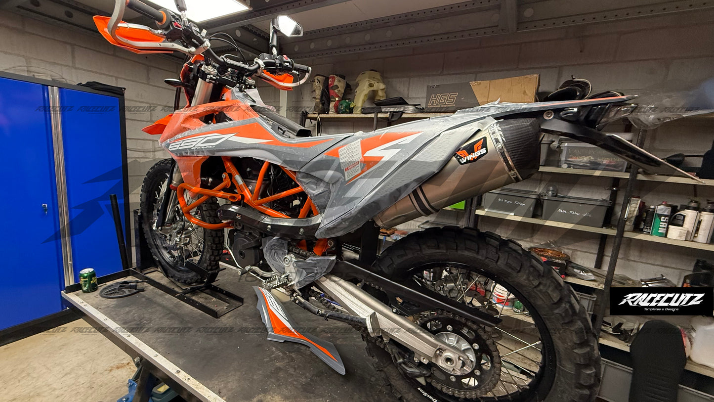 KTM 690 SMC-R & ENDURO R 2020-2025 TEMPLATE