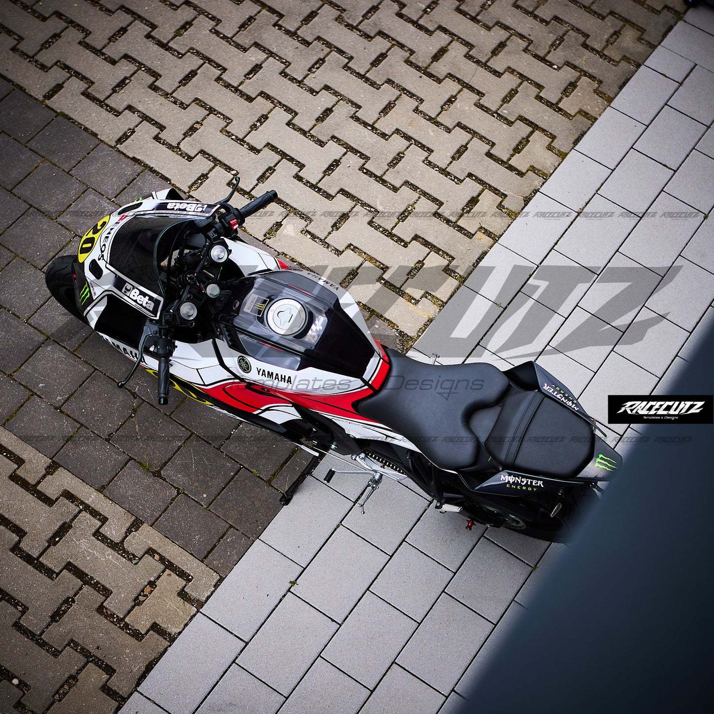 YAMAHA YZF R125 2023-2025 TEMPLATE