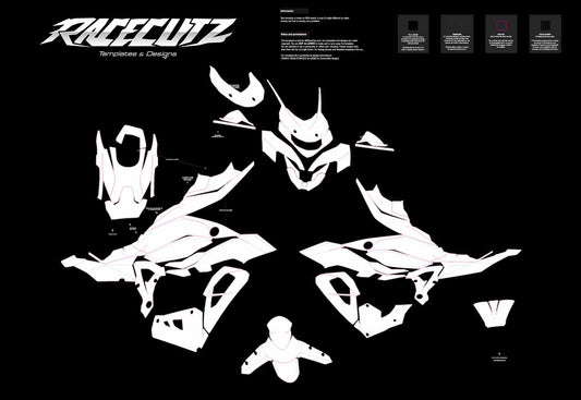 BMW S 1000 XR 2024-2026 TEMPLATE