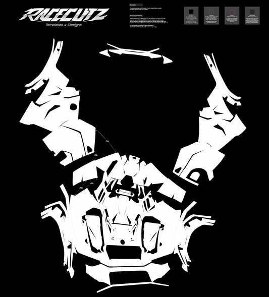 CAN-AM OUTLANDER G3 XMR 850+1000R 2025-2026 TEMPLATE