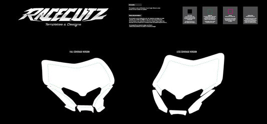 DUCATI DESMO EDS 2026 - HEADLIGHT MASK TEMPLATE