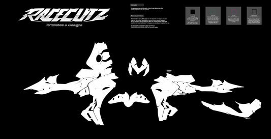 DUCATI STREETFIGHTER 890 V2 & V2S 2025-2026 TEMPLATE
