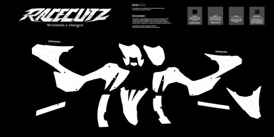 HONDA CRF 300F 2025-2026 TEMPLATE