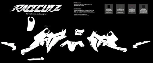 HONDA NX 500 2024-2026 TEMPLATE