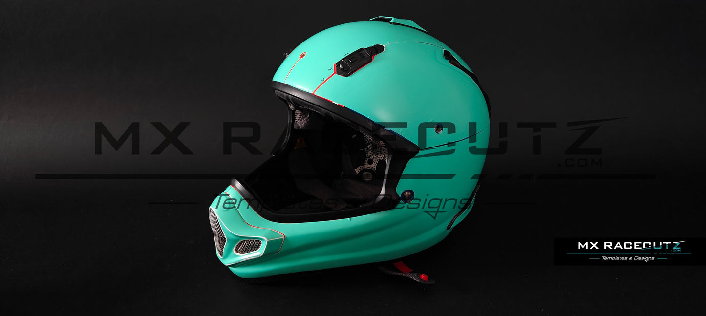 ARAI MX-V - SIZE XSMALL & SMALL TEMPLATE