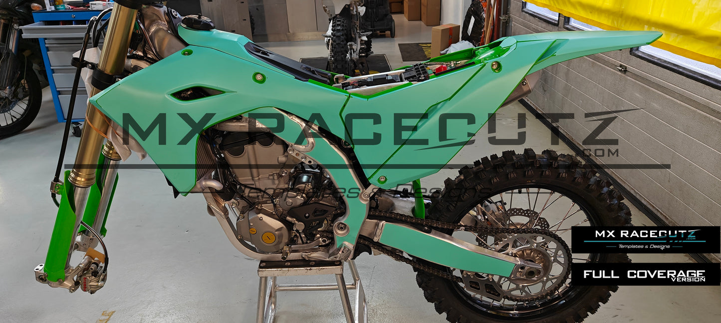 KAWASAKI KX 250 2025-2026 & 450 2024-2026 - FRAME TEMPLATE
