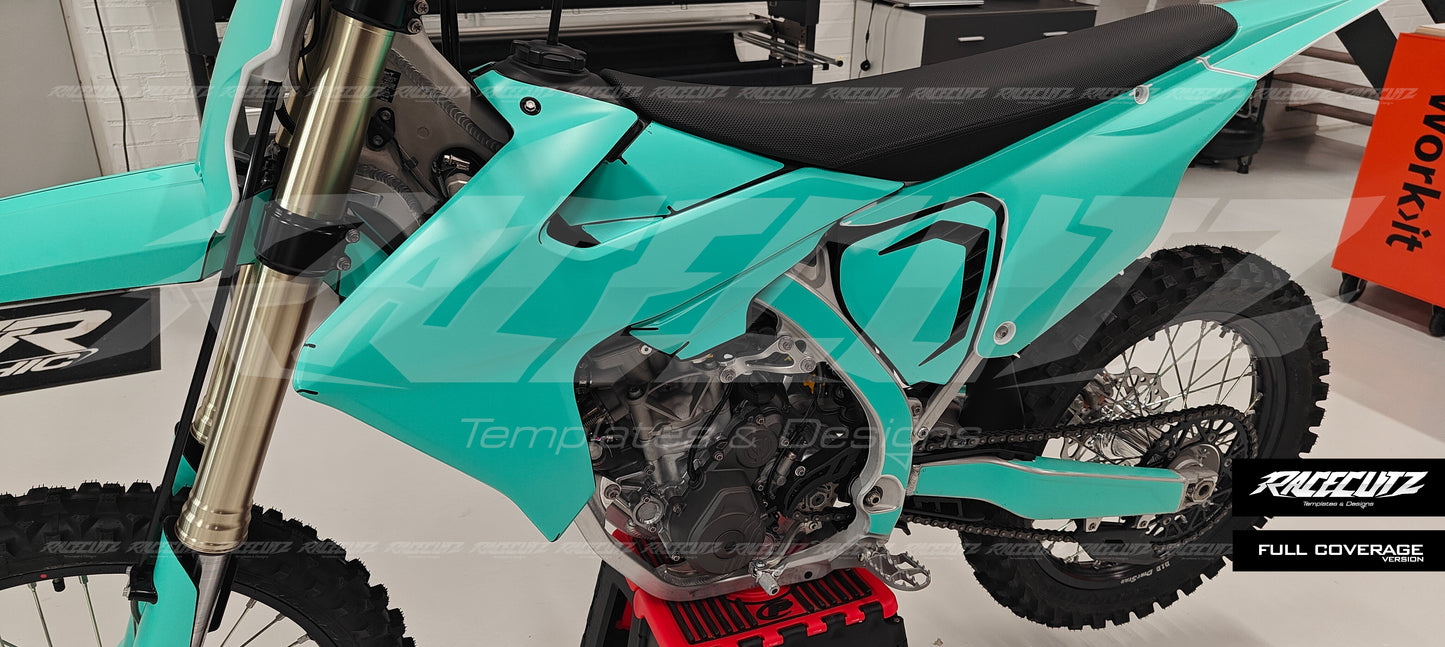 TRIUMPH TF 250 & 450 E+X+C 2024-2026 - FRAME TEMPLATE
