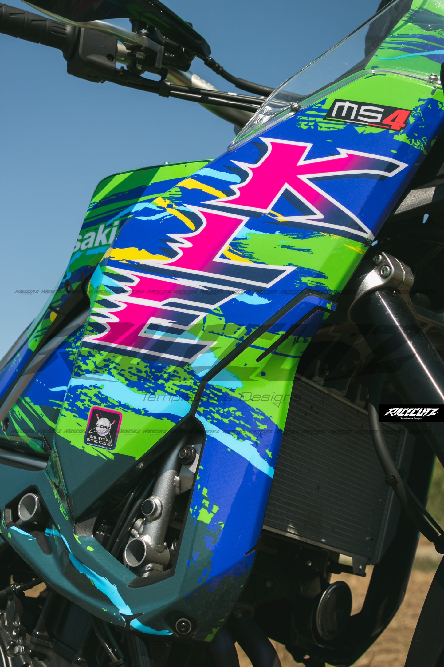 KAWASAKI KLE 500 2026 TEMPLATE