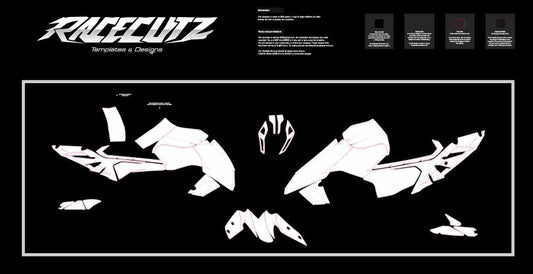 KTM 390 DUKE 2024-2026 TEMPLATE