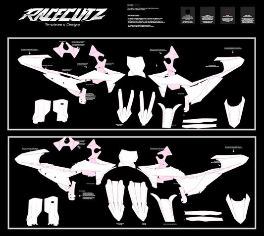 KTM SX-SXF 2025-2026 (2024 FACTORY EDITION) TEMPLATE