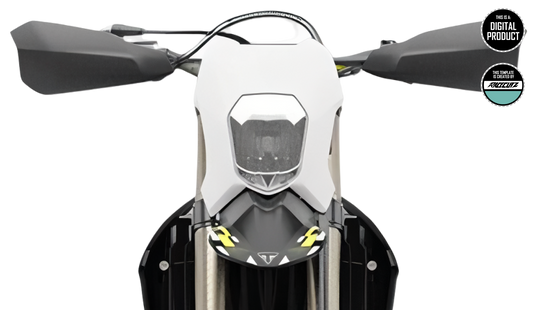 TRIUMPH TF 250 & 450 E+X+C 2024-2026 HANDGUARDS TEMPLATE