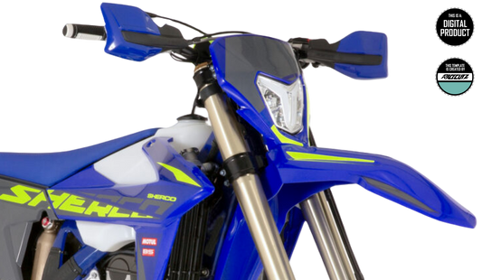 SHERCO SE & SEF 2024-2026 HEADLIGHT MASK TEMPLATE