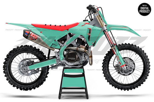 HONDA CRF 250 & 450 2025-2026 - 4 VIEW MOCKUP