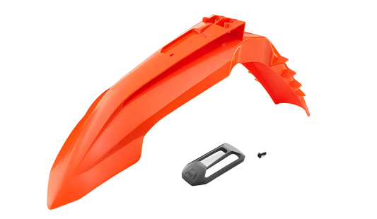 KTM 2023-2026 FRONT FENDER WITH CONNECTIVITY UNIT GPS TEMPLATE
