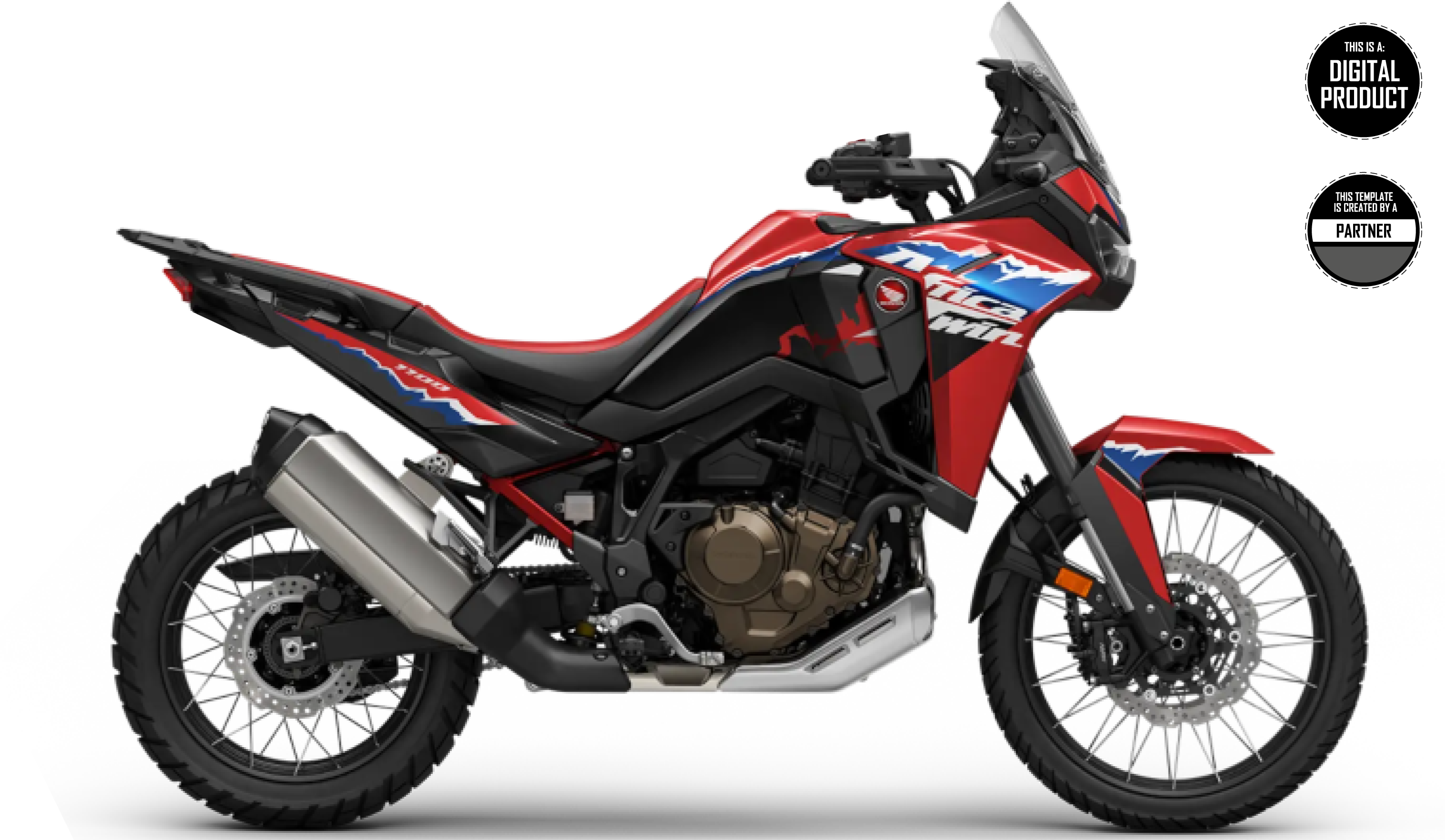 HONDA CRF 1100L AFRICA TWIN 2024-2025 TEMPLATE – RaceCutz
