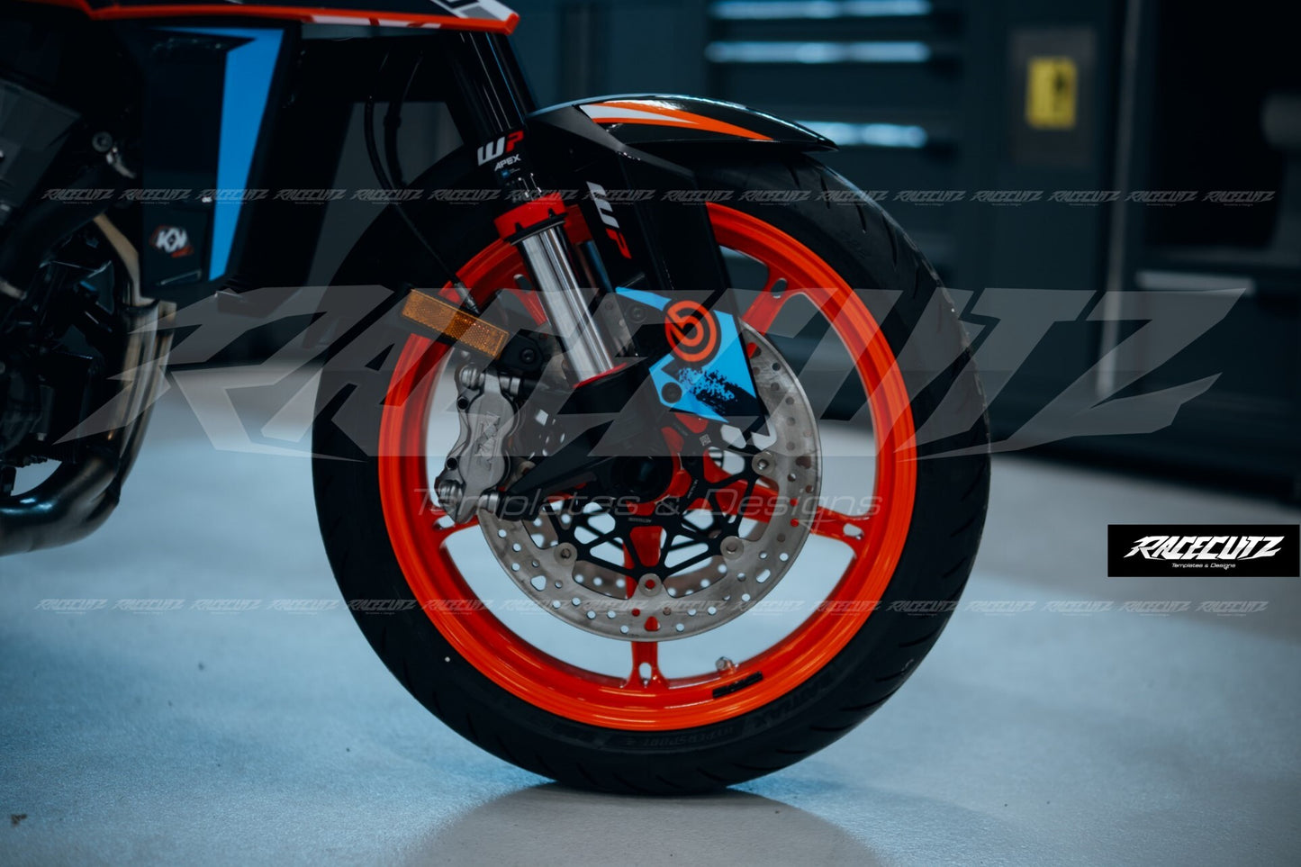 KTM 990 DUKE R 2024-2026 TEMPLATE