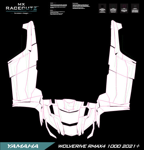 YAMAHA WOLVERINE RMAX4 1000 2021-2026 TEMPLATE
