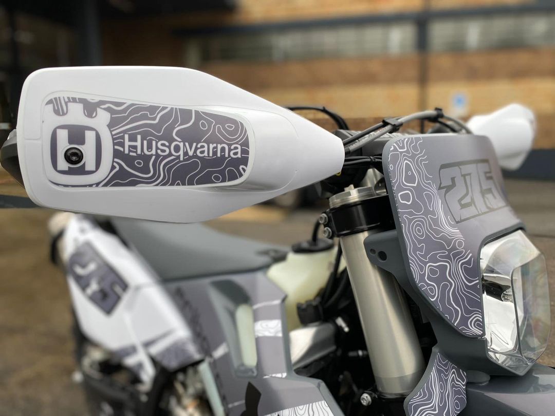 HUSQVARNA FE+TE & FC+TC 2024-2026 OEM HANDGUARDS TEMPLATE