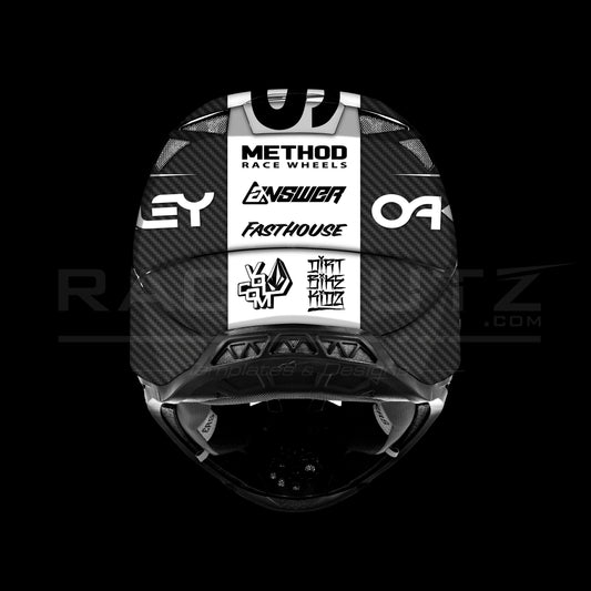 ALPINESTARS SM8+10 - THREE STRIPES CARBON DESIGN - SIZE LARGE