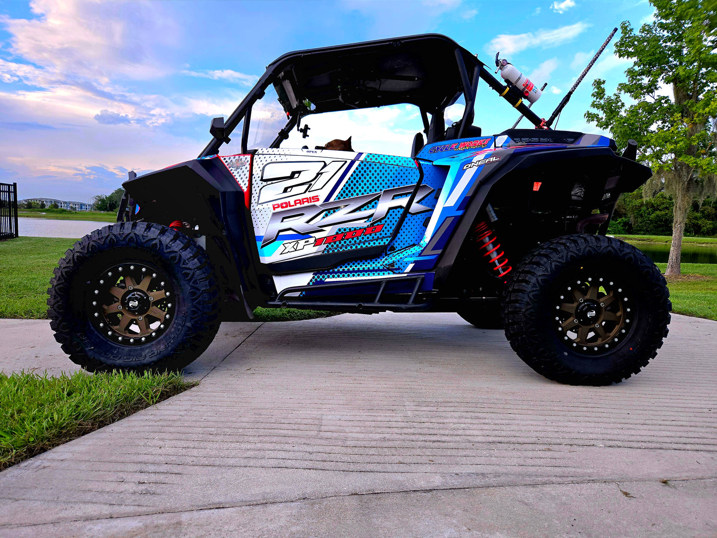 POLARIS RZR 1000 XP 2024-2025 - 2 SEATER TEMPLATE