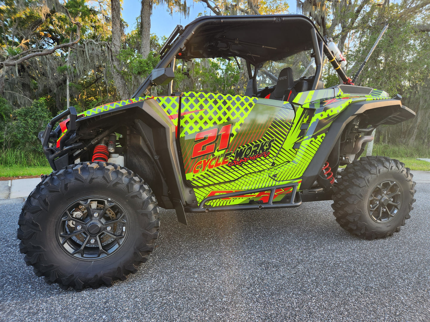 POLARIS RZR 1000 XP 2024-2025 - 2 SEATER TEMPLATE