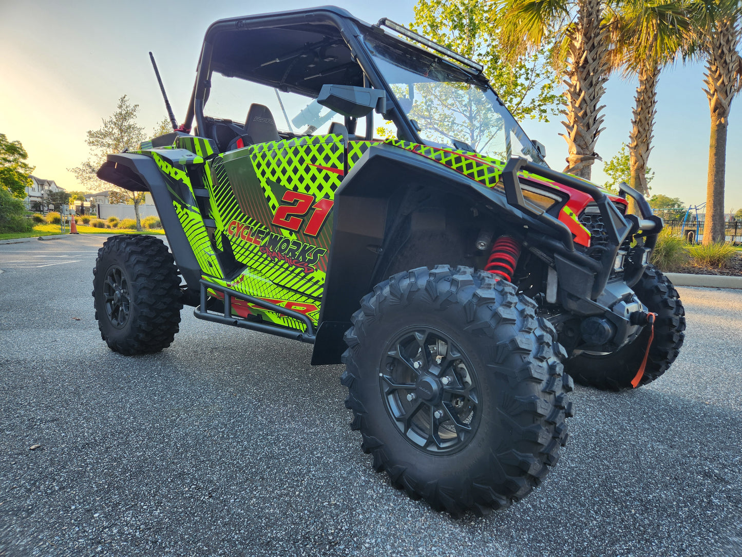 POLARIS RZR 1000 XP 2024-2025 - 2 SEATER TEMPLATE