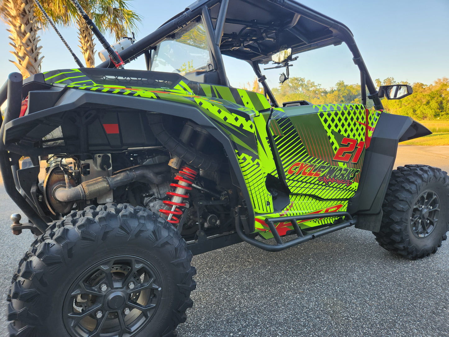 POLARIS RZR 1000 XP 2024-2025 - 2 SEATER TEMPLATE