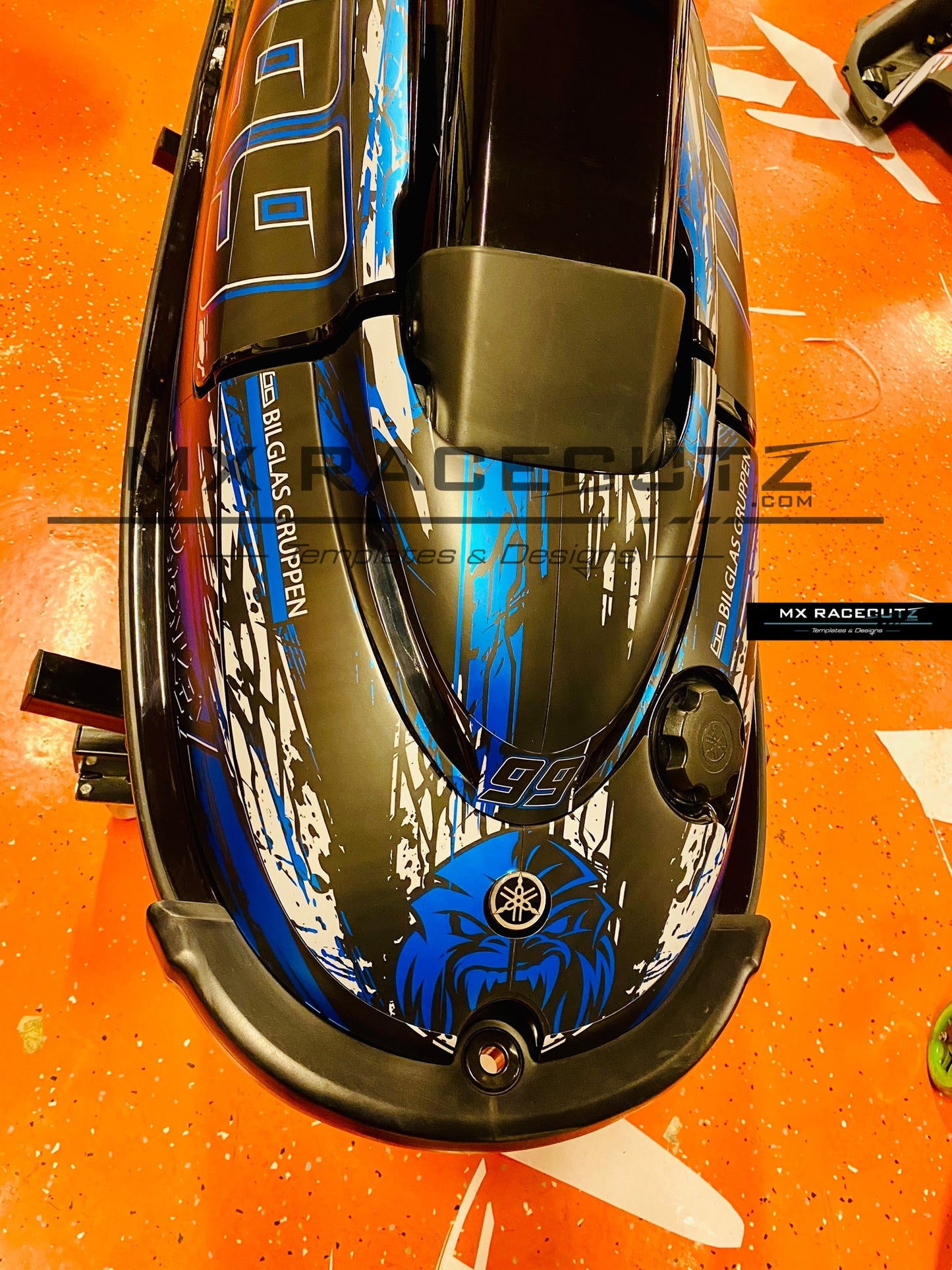 YAMAHA SUPERJET 1996-2020 TEMPLATE