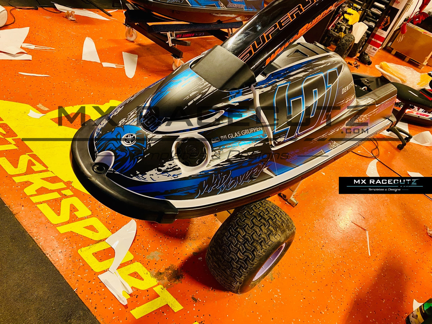 YAMAHA SUPERJET 1996-2020 TEMPLATE