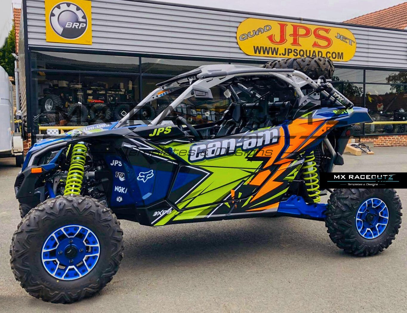 CAN-AM MAVERICK X3 2017-2024 - 2 SEATER TEMPLATE