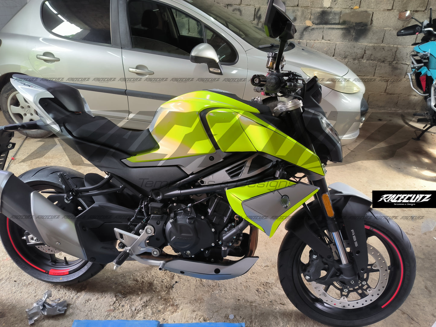 CFMOTO - 450 NK 2024-2025 TEMPLATE
