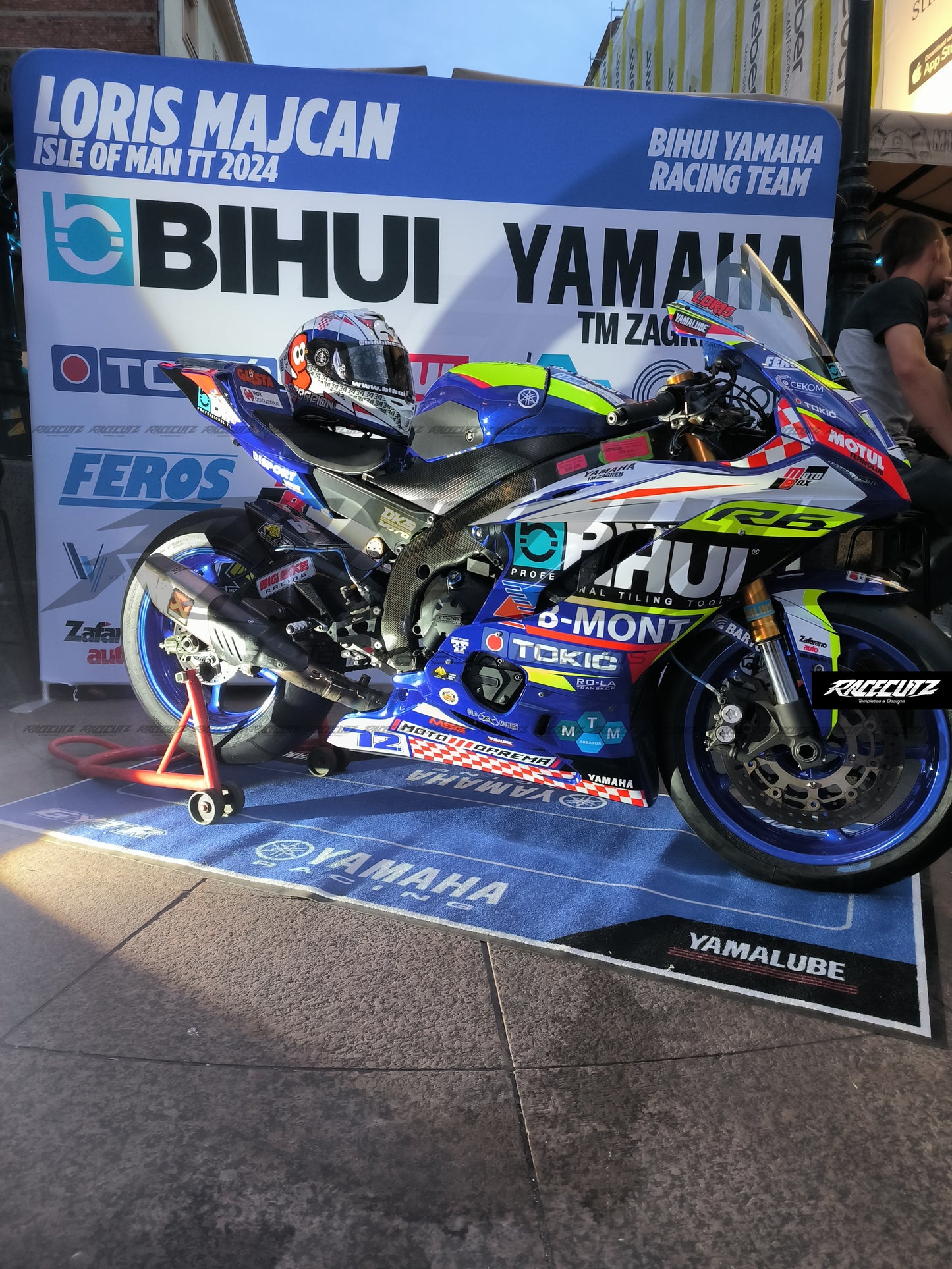 YAMAHA R6 2017-2026 MAC RACING FAIRINGS TEMPLATE