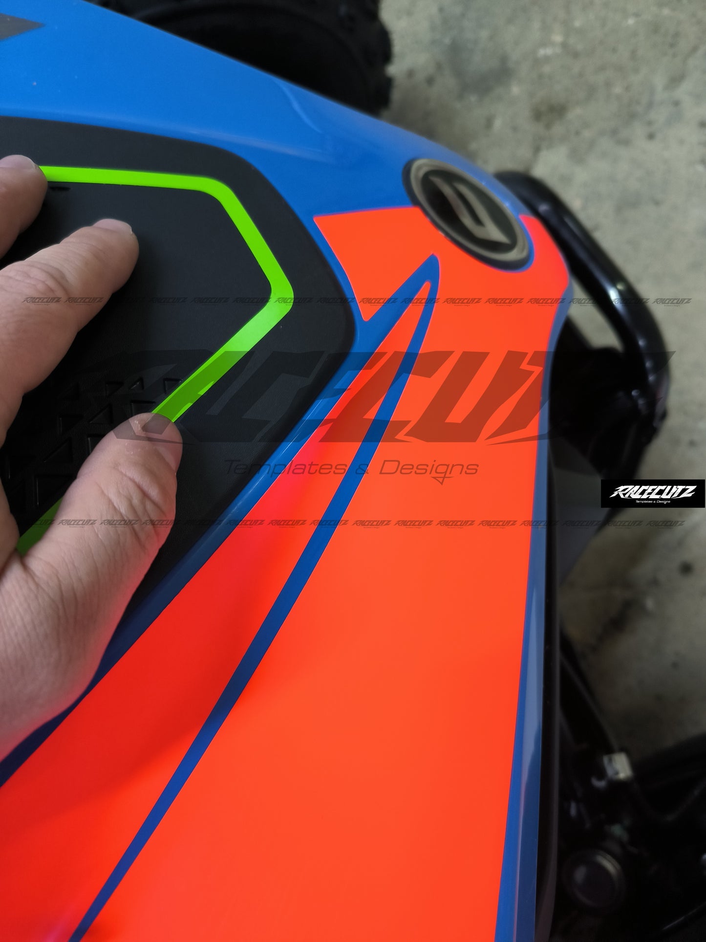 CFMOTO CFORCE 110 EFI GAS MODEL TEMPLATE