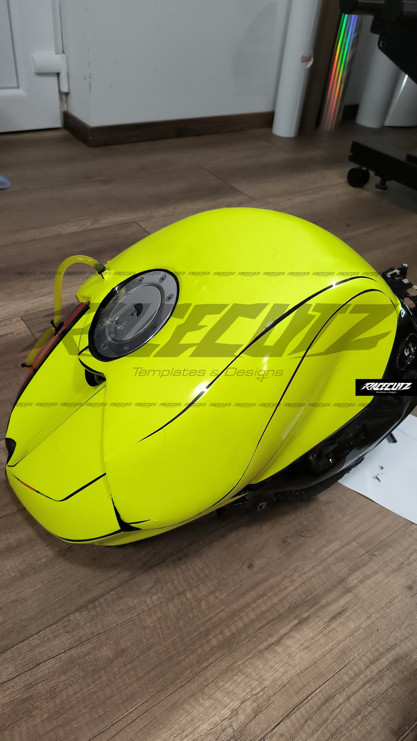 YAMAHA R6 2017-2026 MAC RACING FAIRINGS TEMPLATE