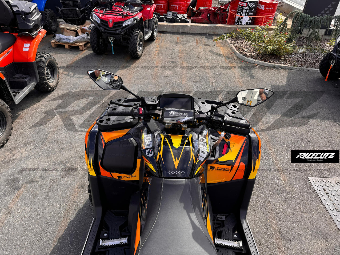 CFMOTO CFORCE 850 & 1000 TOURING/PREMIUM 2024-2026 TEMPLATE