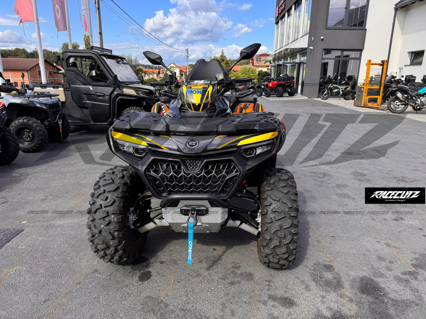 CFMOTO CFORCE 850 & 1000 TOURING/PREMIUM 2024-2026 TEMPLATE