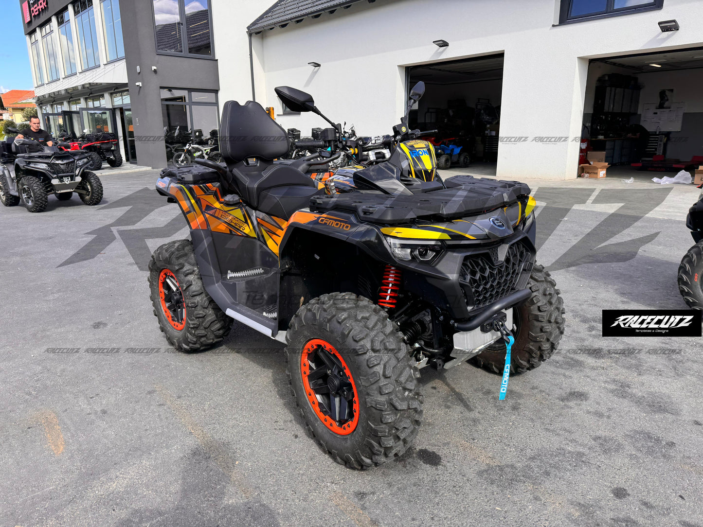 CFMOTO CFORCE 850 & 1000 TOURING/PREMIUM 2024-2026 TEMPLATE