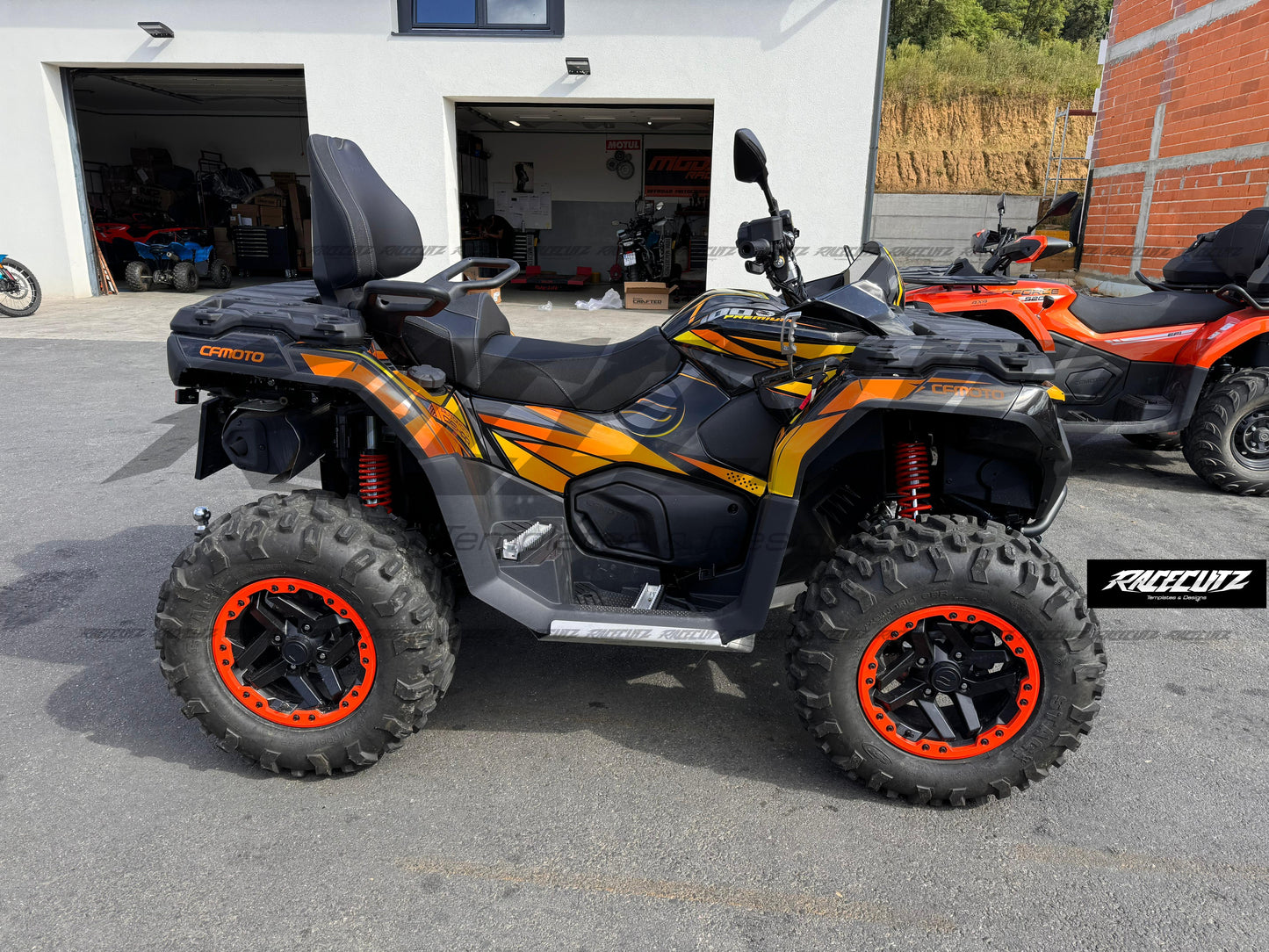 CFMOTO CFORCE 850 & 1000 TOURING/PREMIUM 2024-2026 TEMPLATE