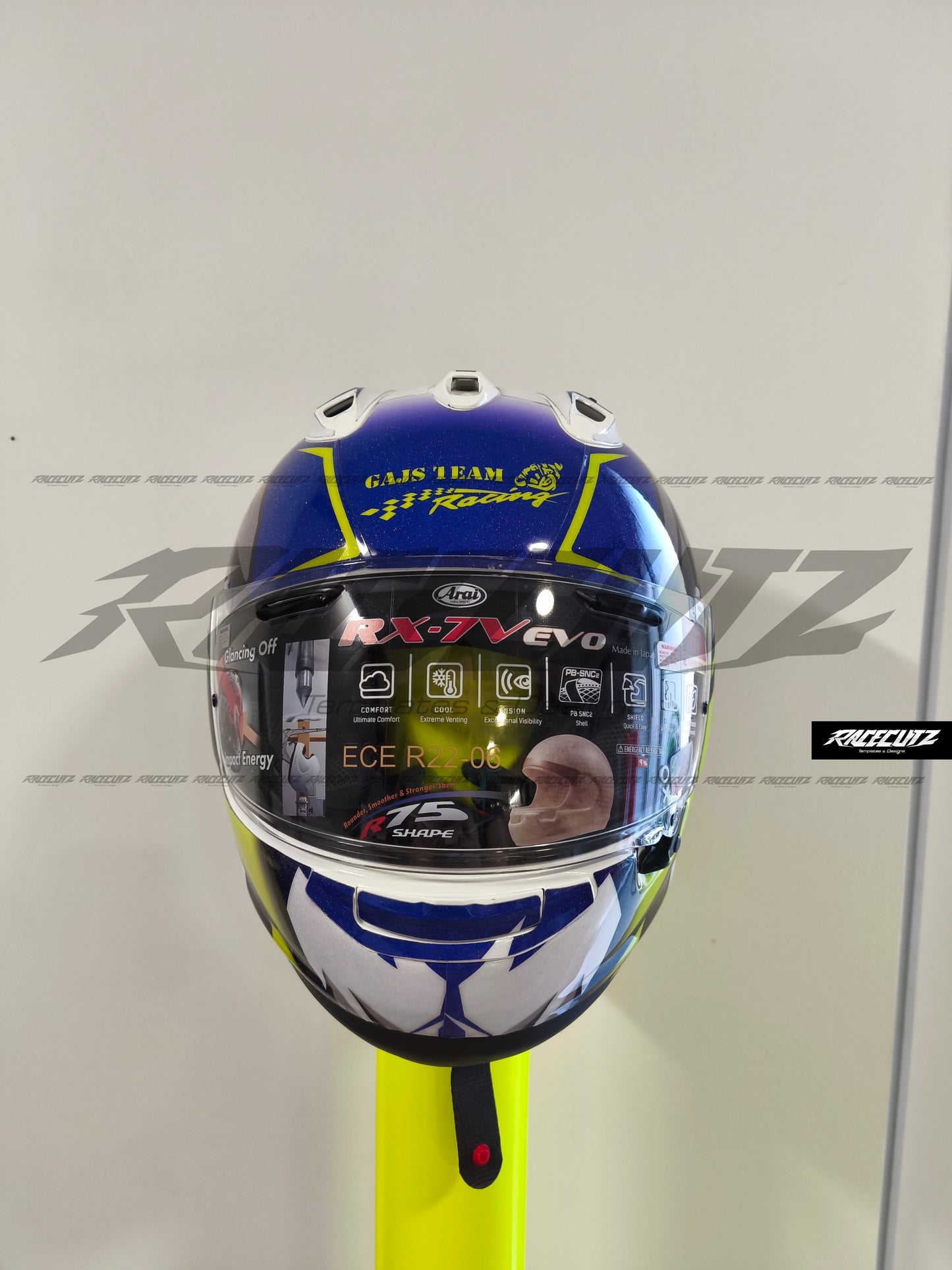 ARAI RX7V EVO - SIZE LARGE & XLARGE & XXLARGE TEMPLATE