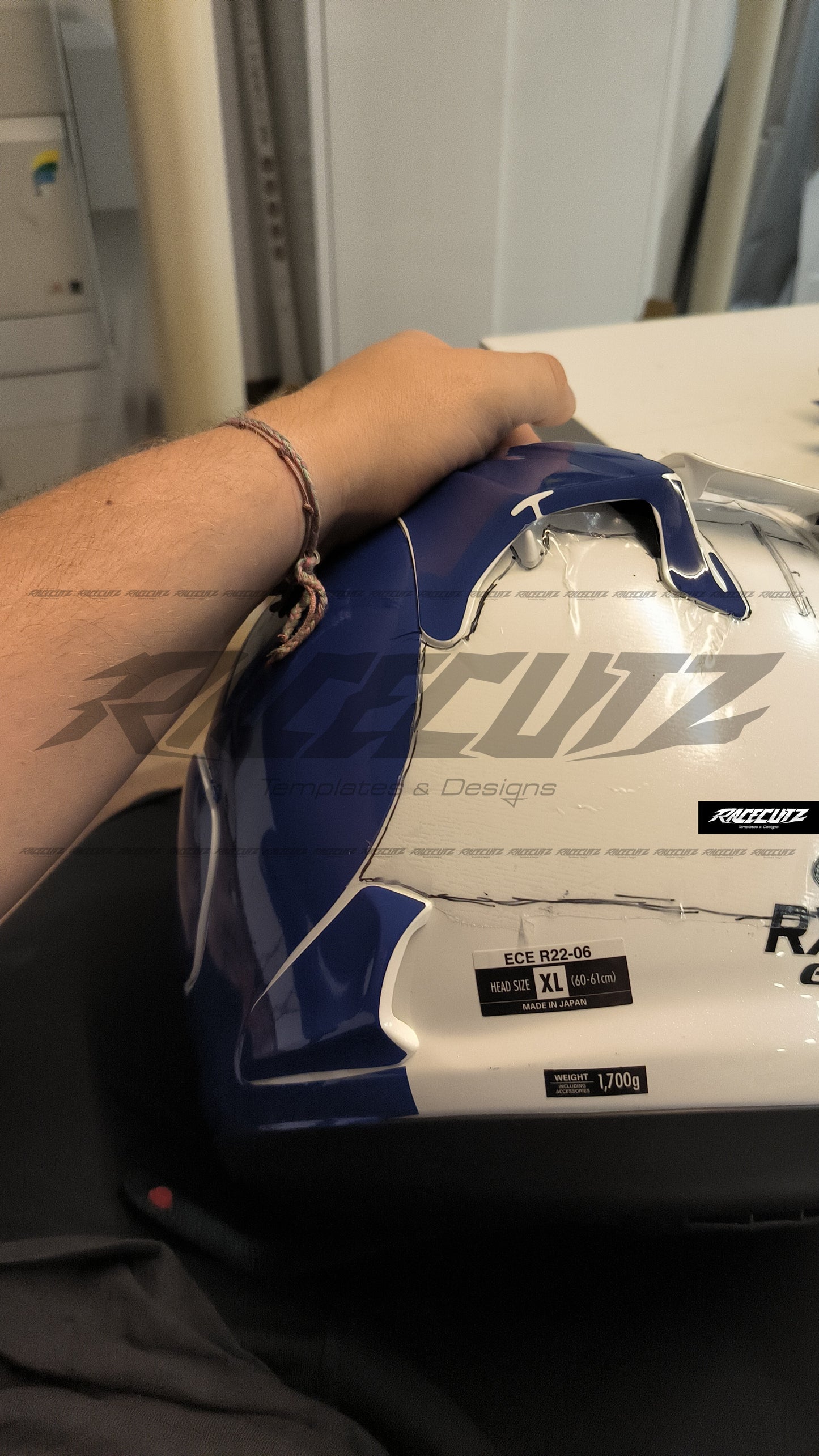 ARAI RX7V EVO - SIZE LARGE & XLARGE & XXLARGE TEMPLATE