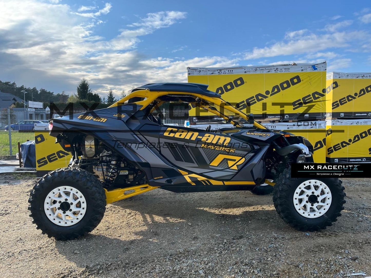 CAN-AM MAVERICK R 2024-2026 - 2 SEATER TEMPLATE